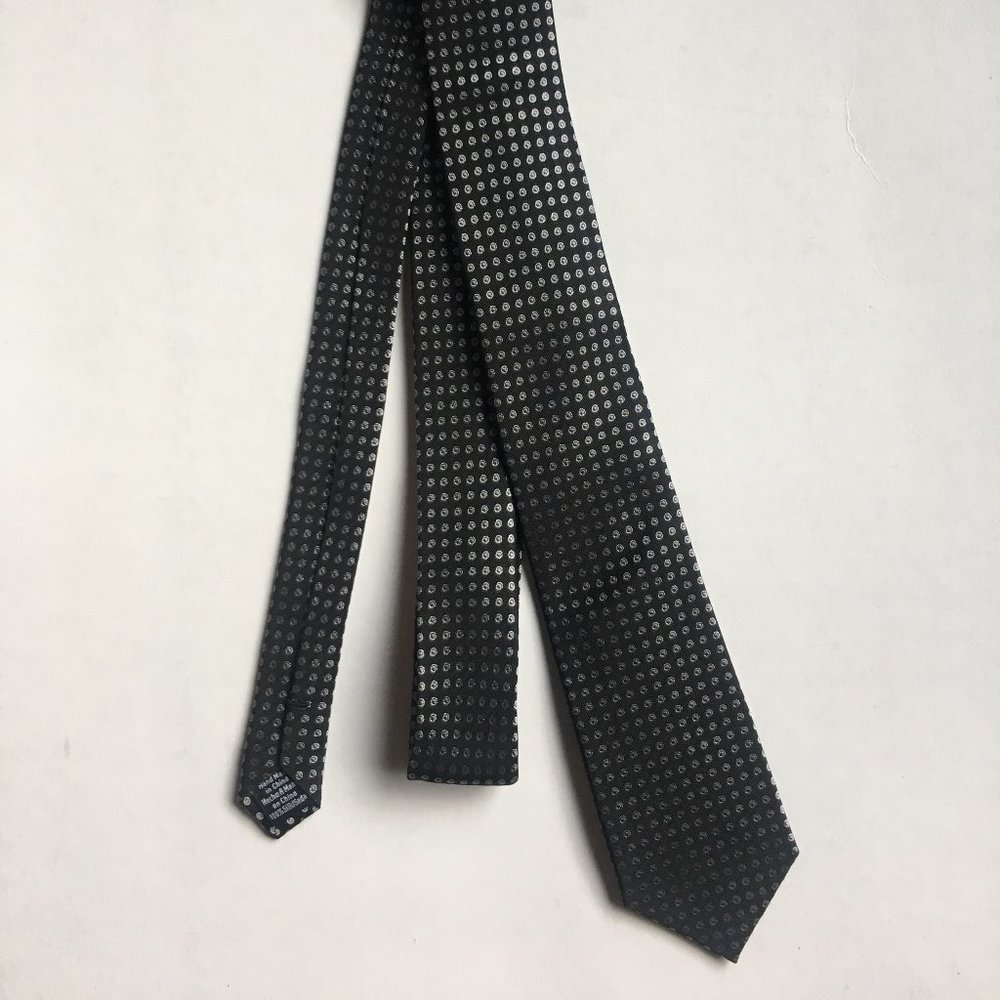 Ben Sherman Black Tie 100% Silk